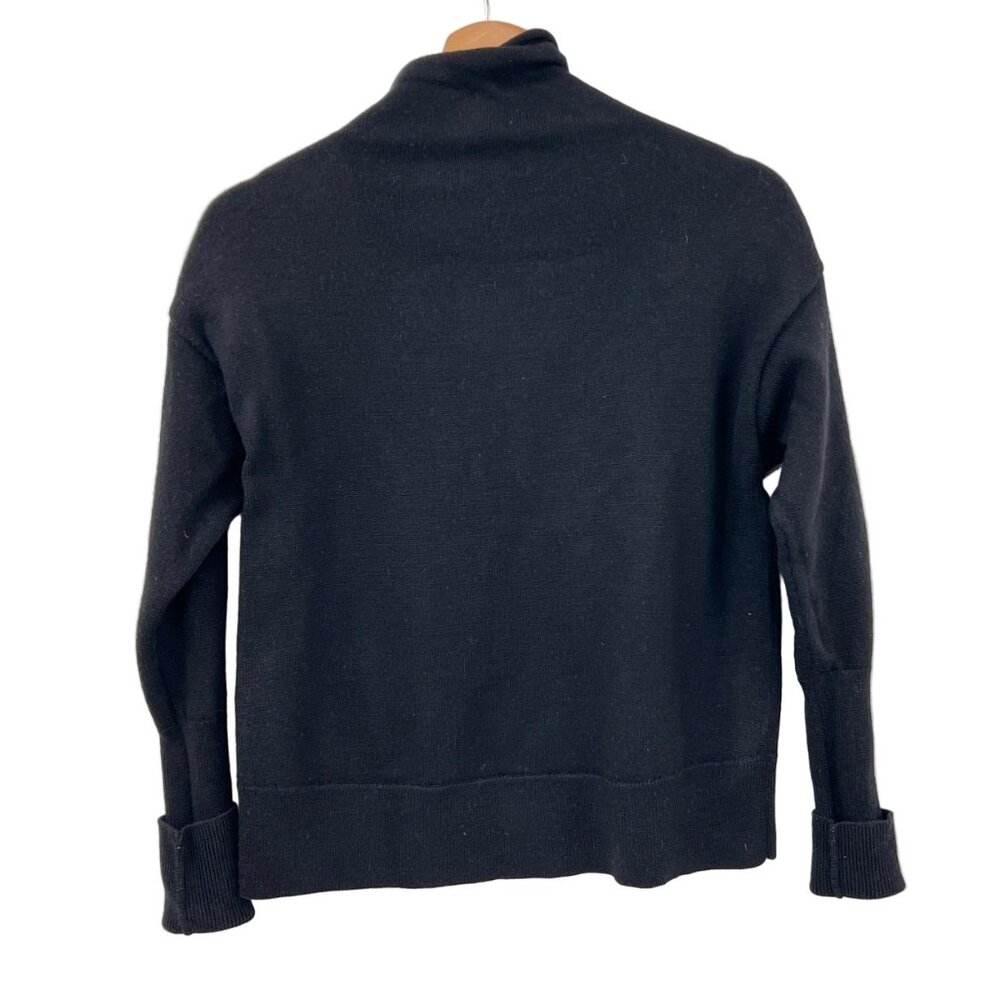 Wilfred Wool Cropped Cowl Neck Sweater Top - Picture 2 of 6